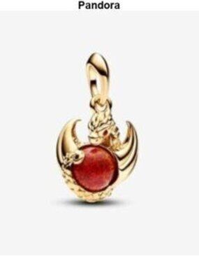 Pandora Game of Thrones Dragon Fire Dangle Charm